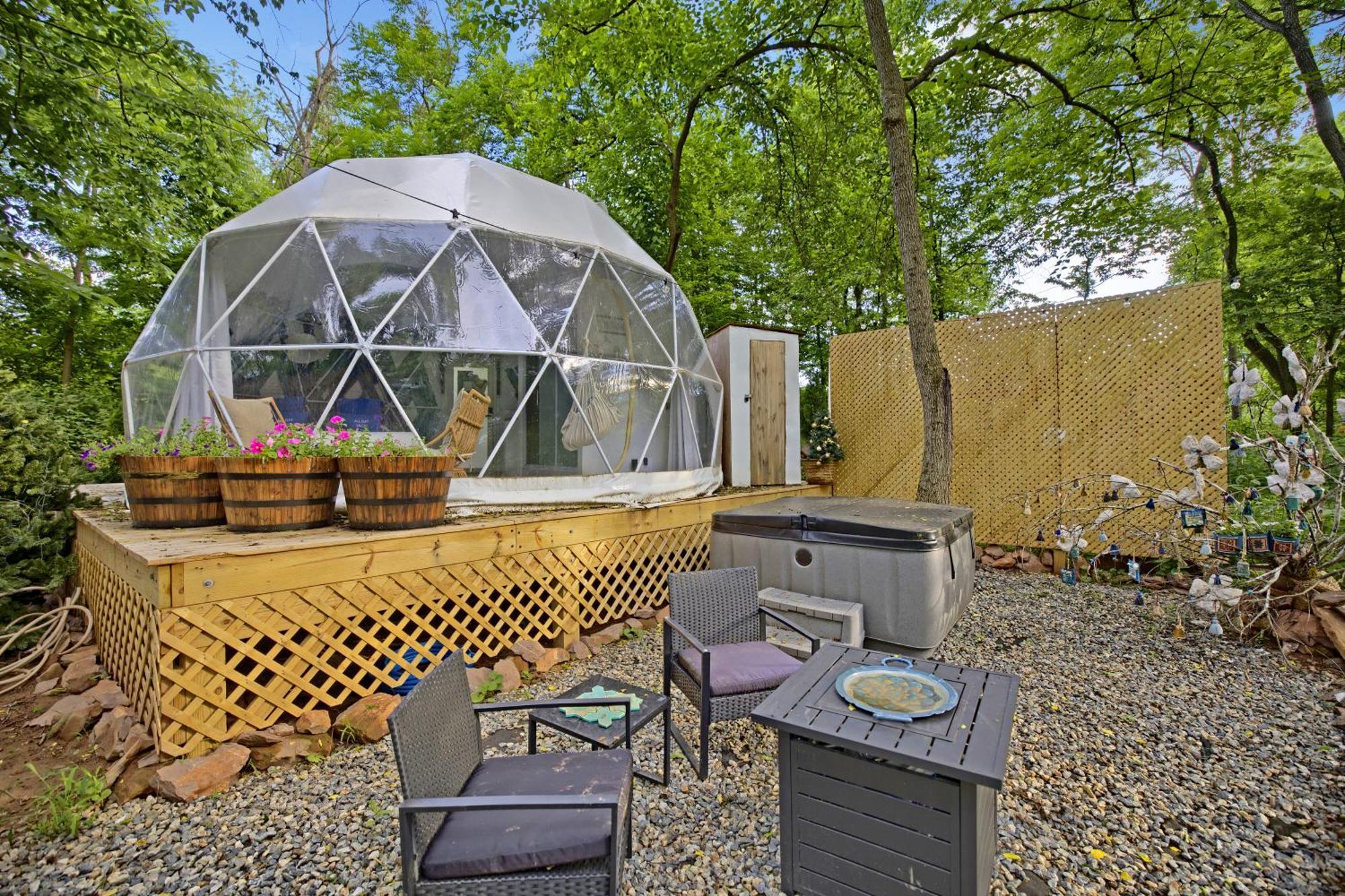 Luxuszelt Dream Dome Getaway Near Leesburg